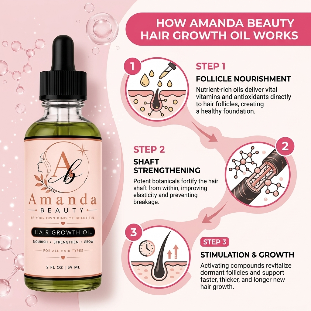 Amanda Beauty™ Hair Growth Oil