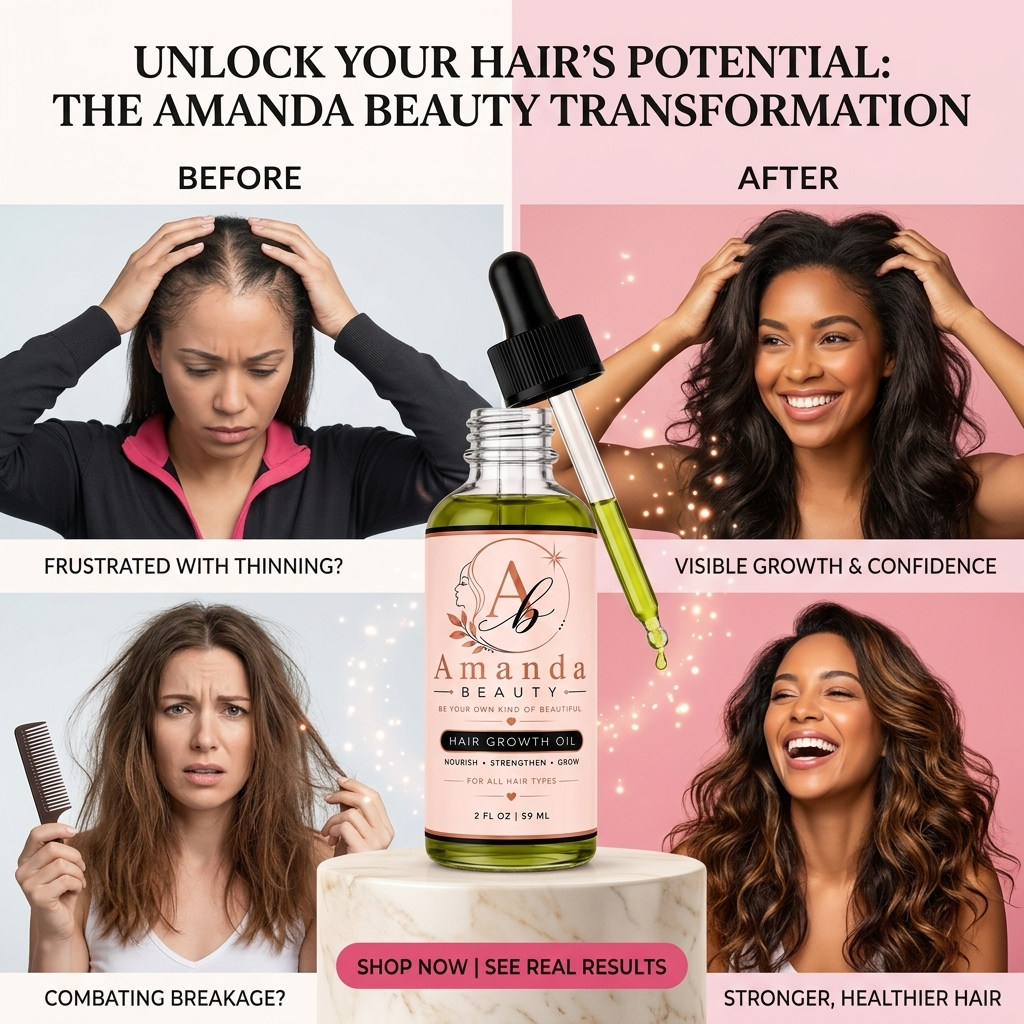 Amanda Beauty™ Hair Growth Oil