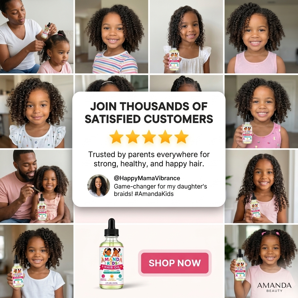 Amanda Beauty™ Kids h Hair Oil