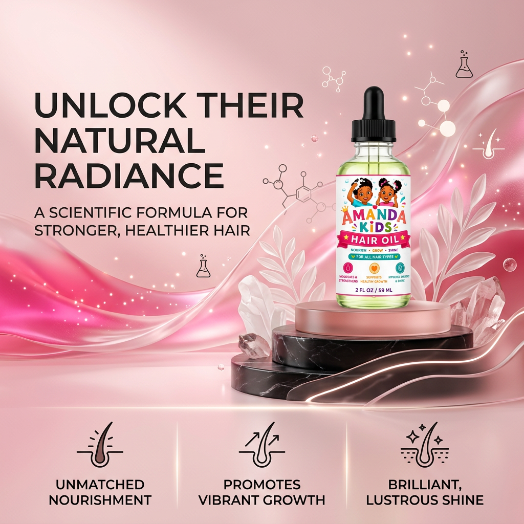 Amanda Beauty™ Kids h Hair Oil
