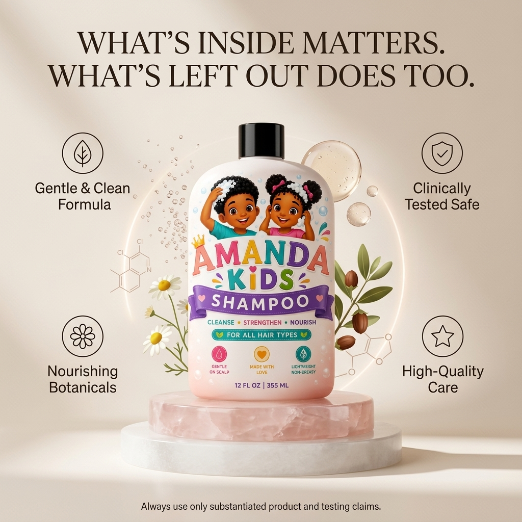 Amanda Beauty™ Kids Shampoo