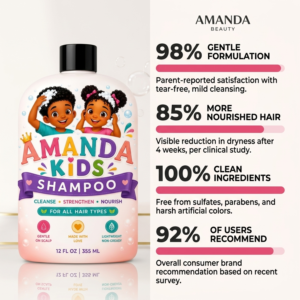 Amanda Beauty™ Kids Shampoo