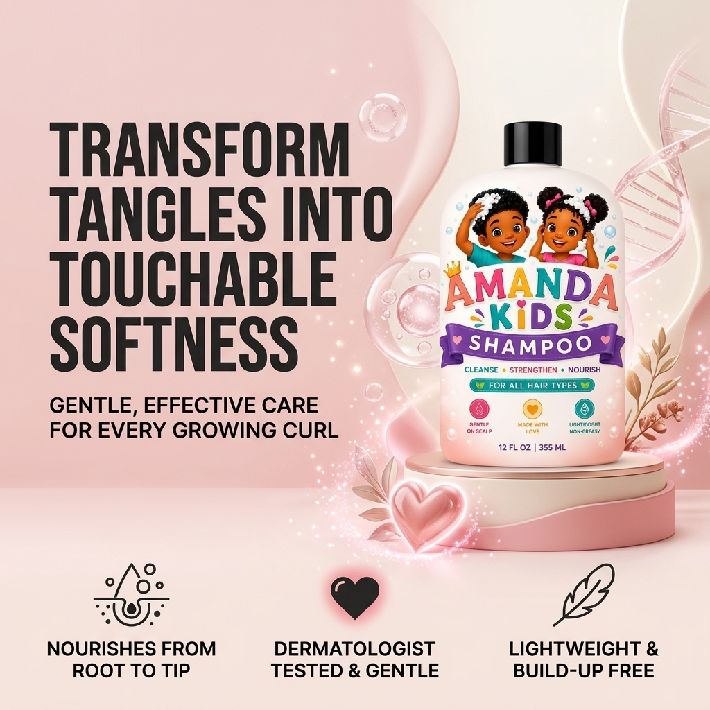 Amanda Beauty™ Kids Shampoo