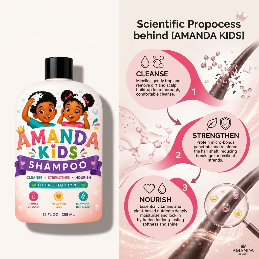 Amanda Beauty™ Kids Shampoo