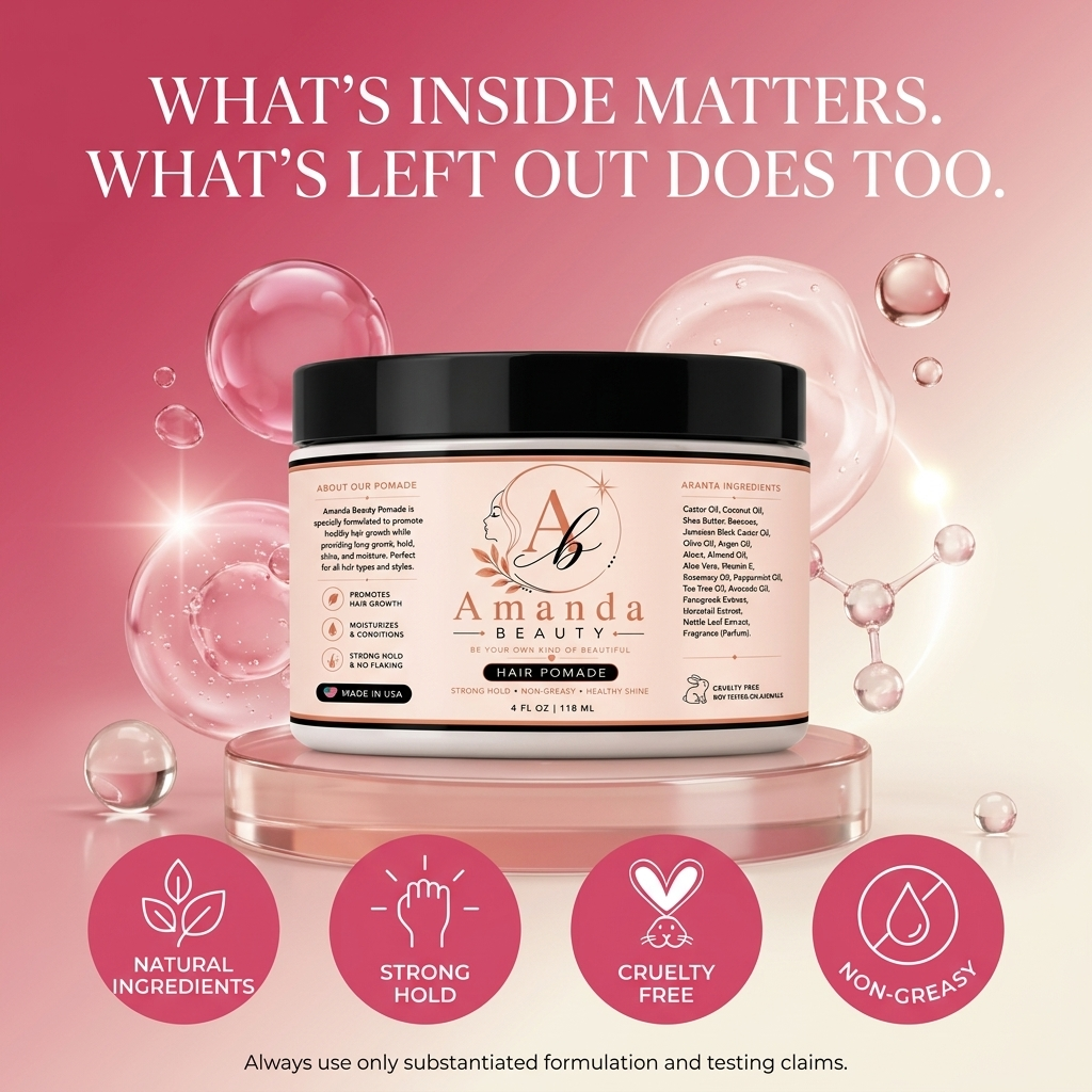 Amanda Beauty™ Hair Pomade
